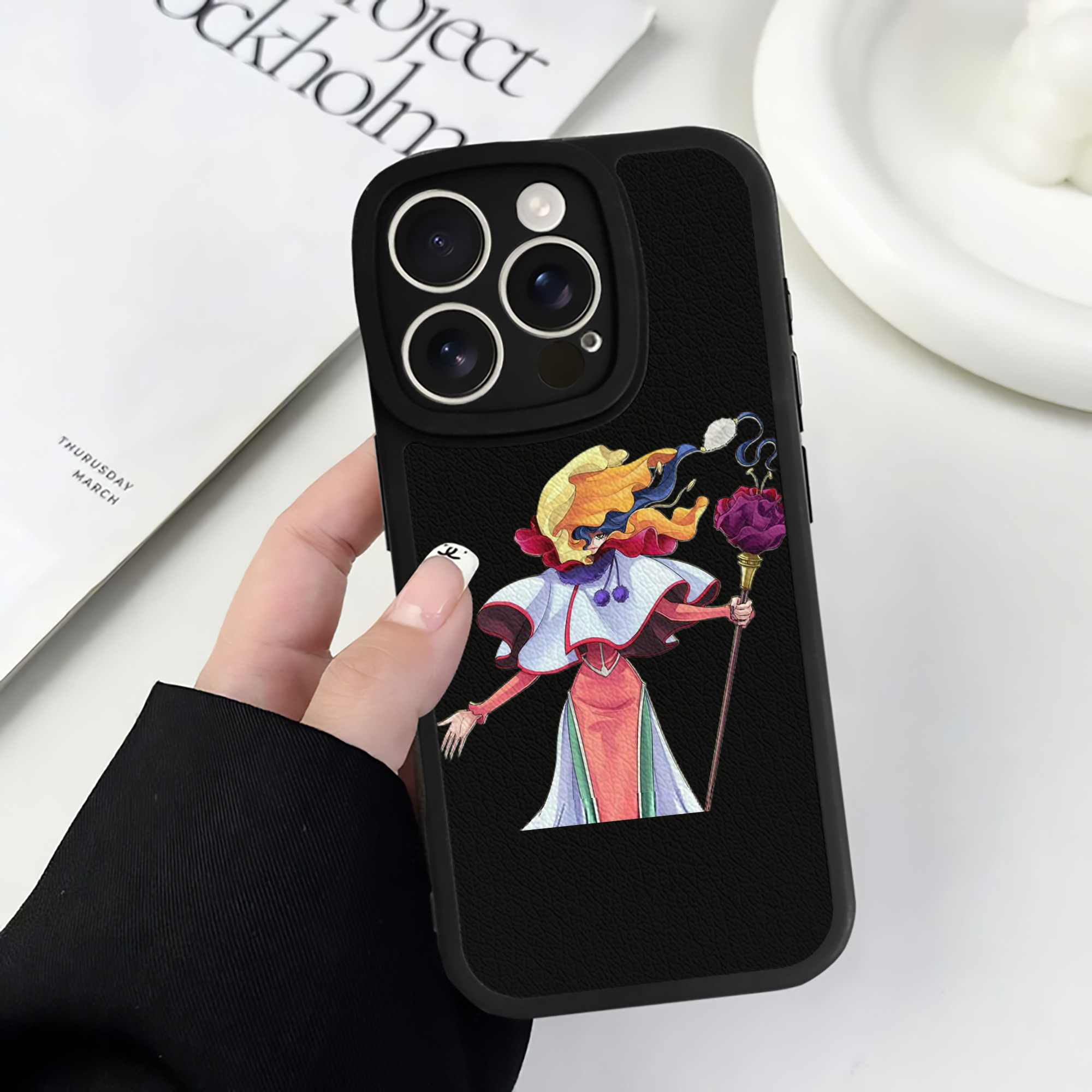 遊☆戯☆王 Yu-Gi-Oh! 【iPhone 16シリーズ対応】シリコンスマホケース（レザー調） 材質：シリコン